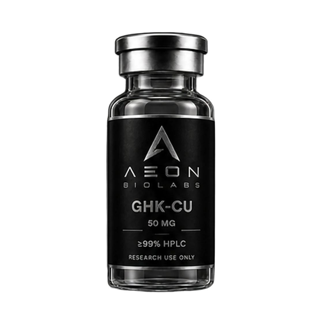 GHK-Cu research peptide vial