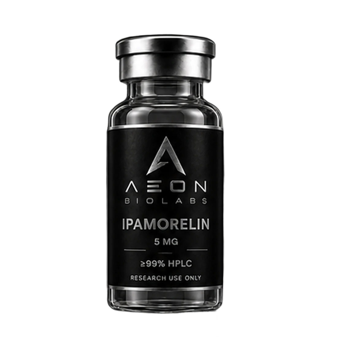 Ipamorelin research peptide vial